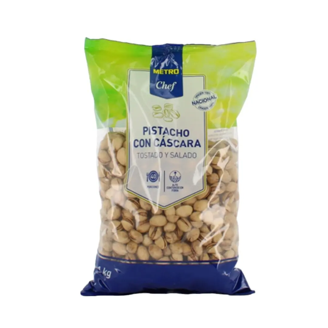 Metro Chef Pistacho tostado sal 1kg