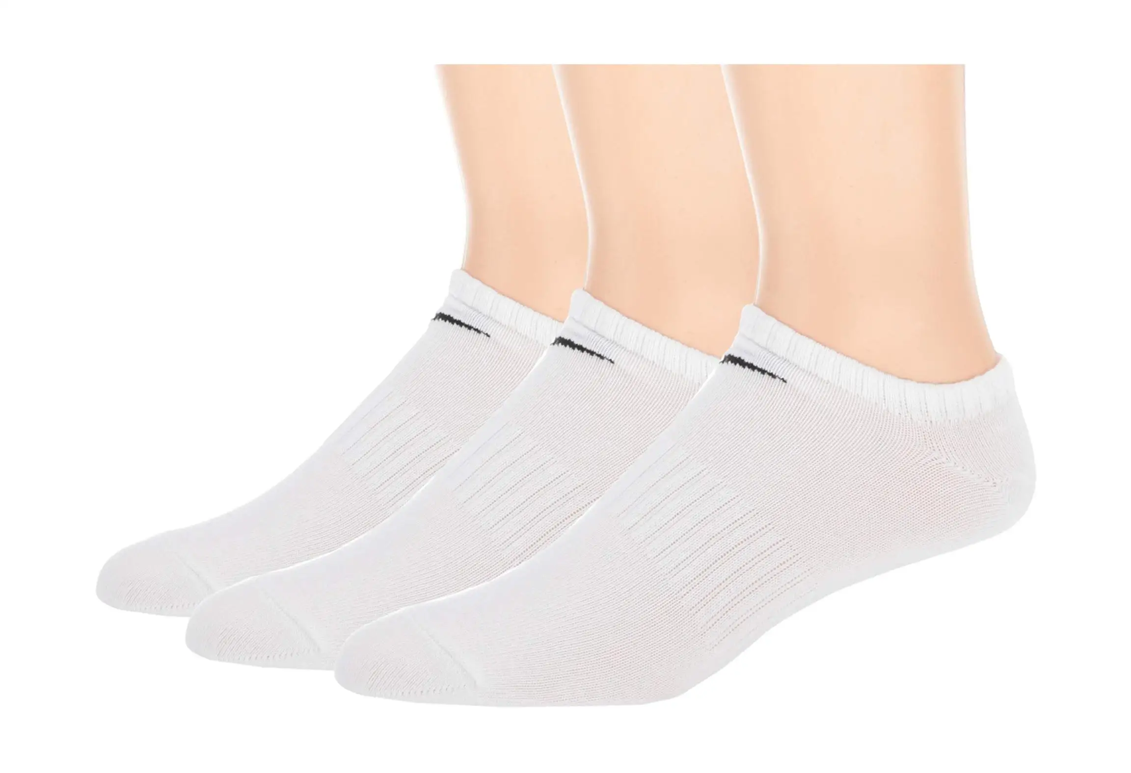 Nike white ankle socks