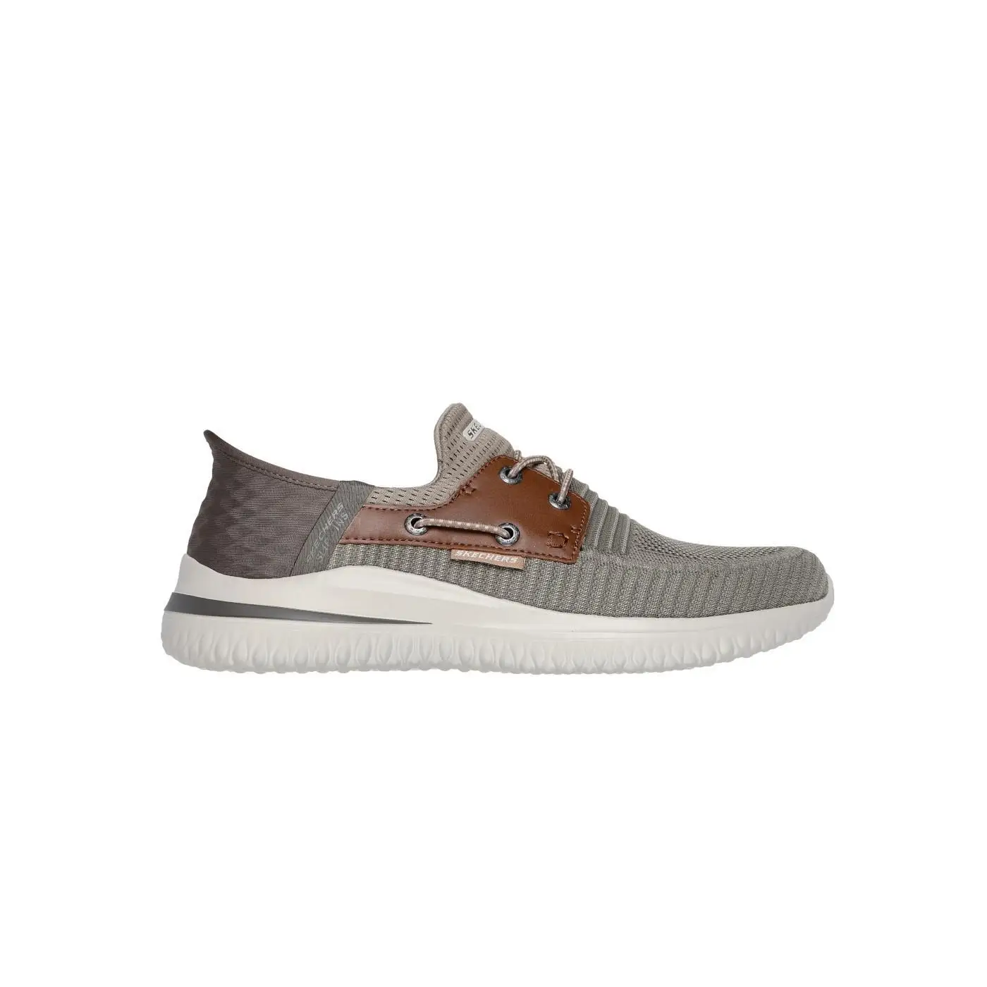 Zapatillas Skechers Delson Hombre Gris