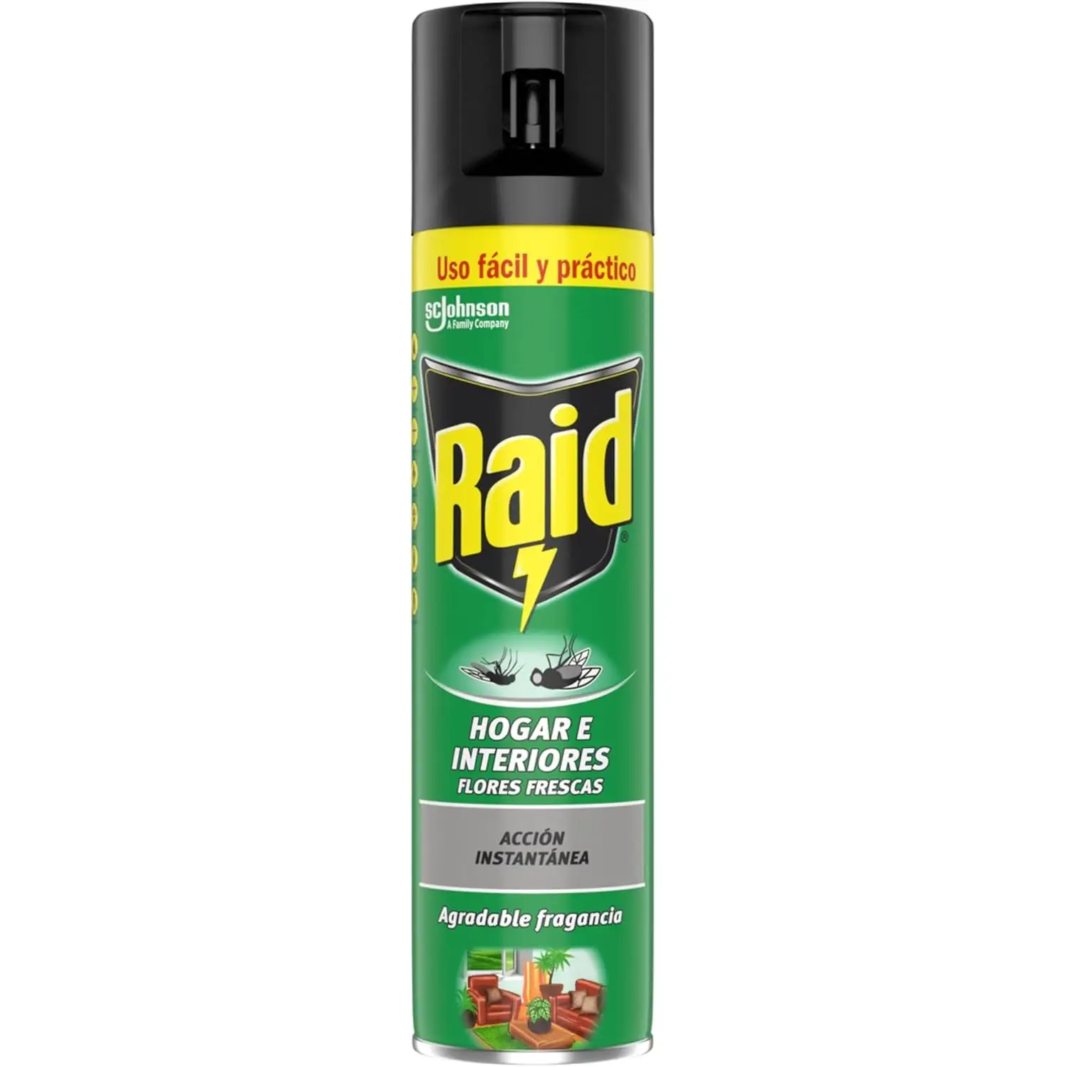 RAID - Pack de 4 insecticidas frescor natural HOGAR E INTERIORES (4 X 400ML)
