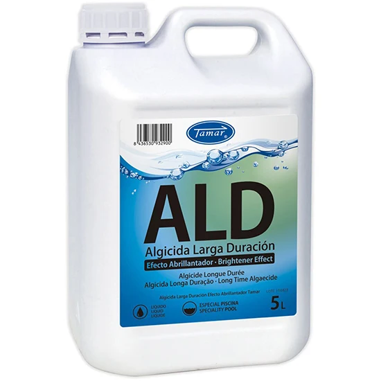 Tamar Alguicida de Larga Duración y Abrillantador Líquido para Piscina 5 L