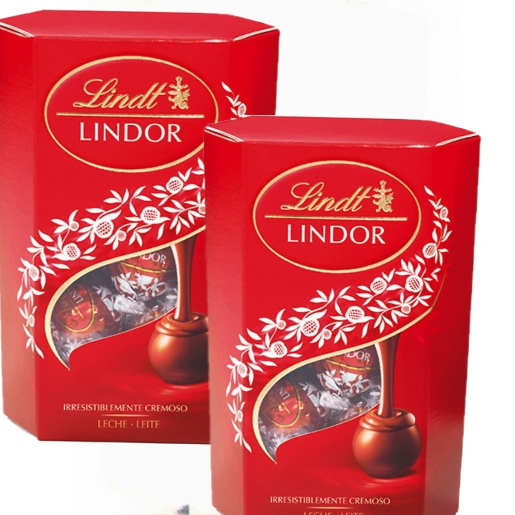 Lindor Chocolate milk chocolates 2 units 200G