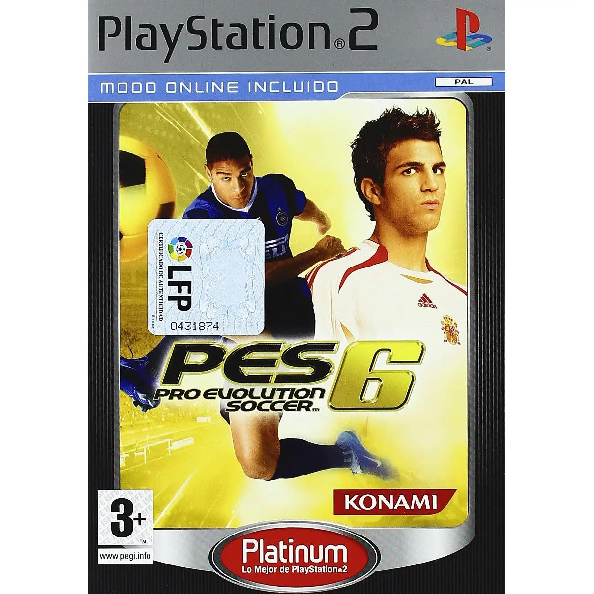 Pro Evolution Soccer 6 Platinum