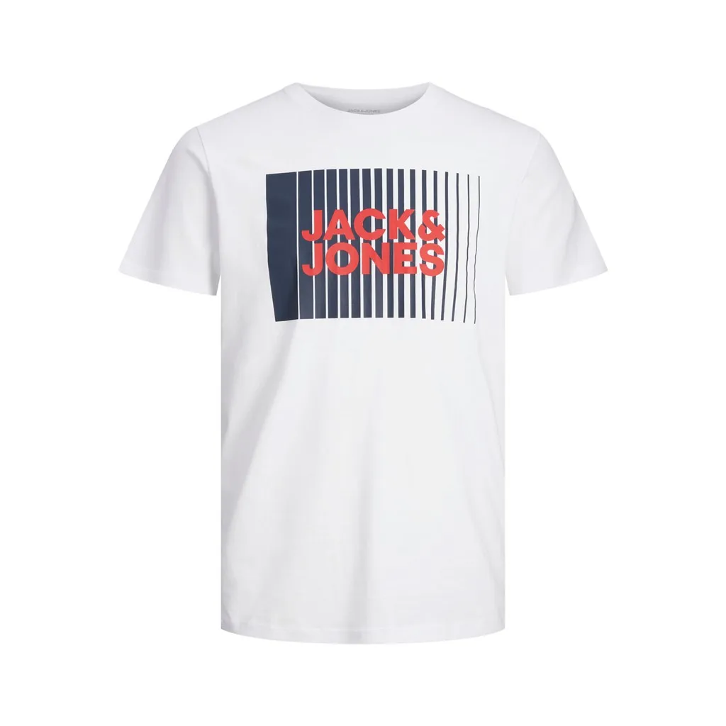 Jack & Jones Camiseta de algodón Mod JJECORP LOGO Ajuste Regular Moda Casual Informal suave y cómoda REF 233999