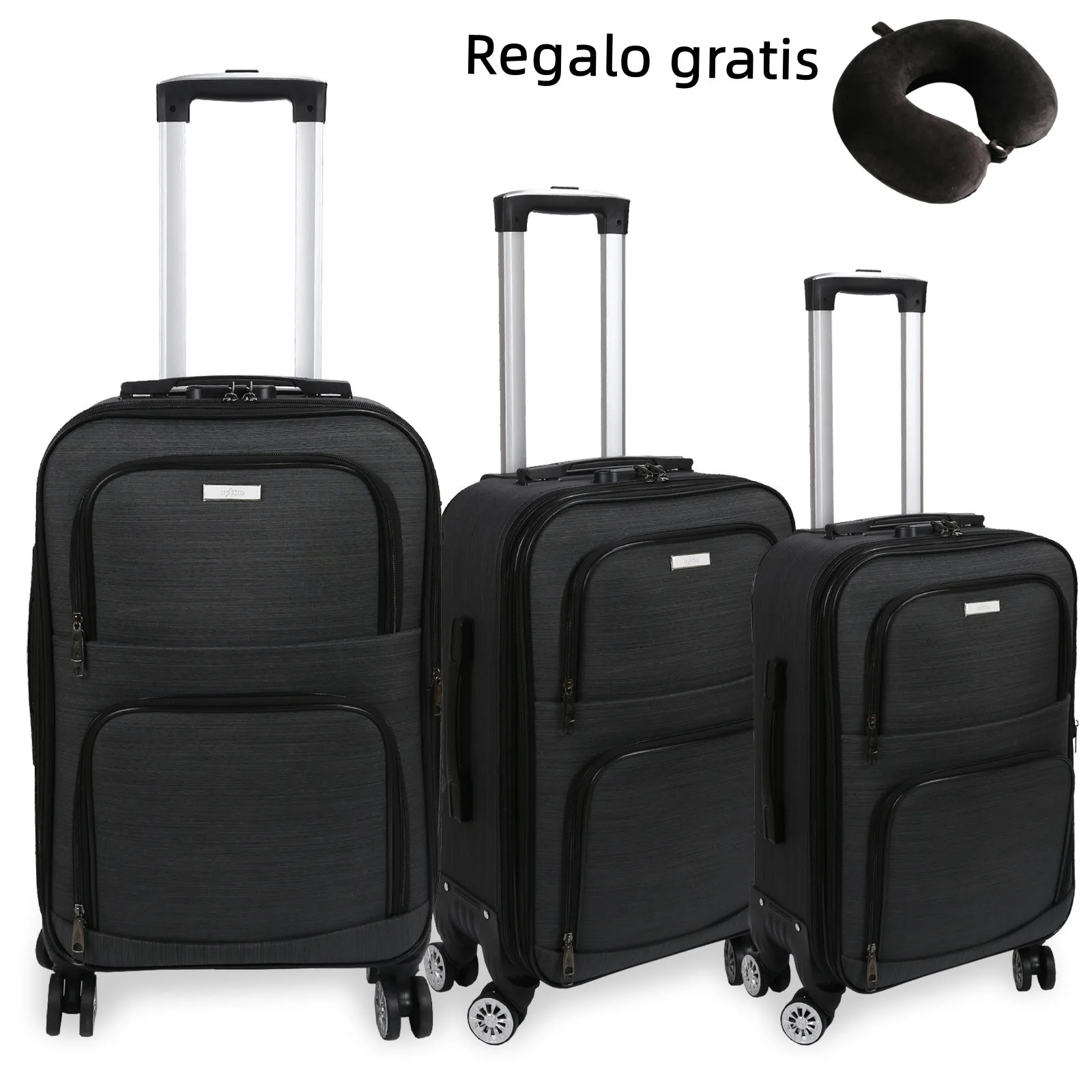 S7 STAR Juego 3 Piezas Maletas Blandas Ampliable 20+24+28 Pulgadas , Set Maletas Telas Ligeras de Viaje, Cabina… — oferta en AliExpress