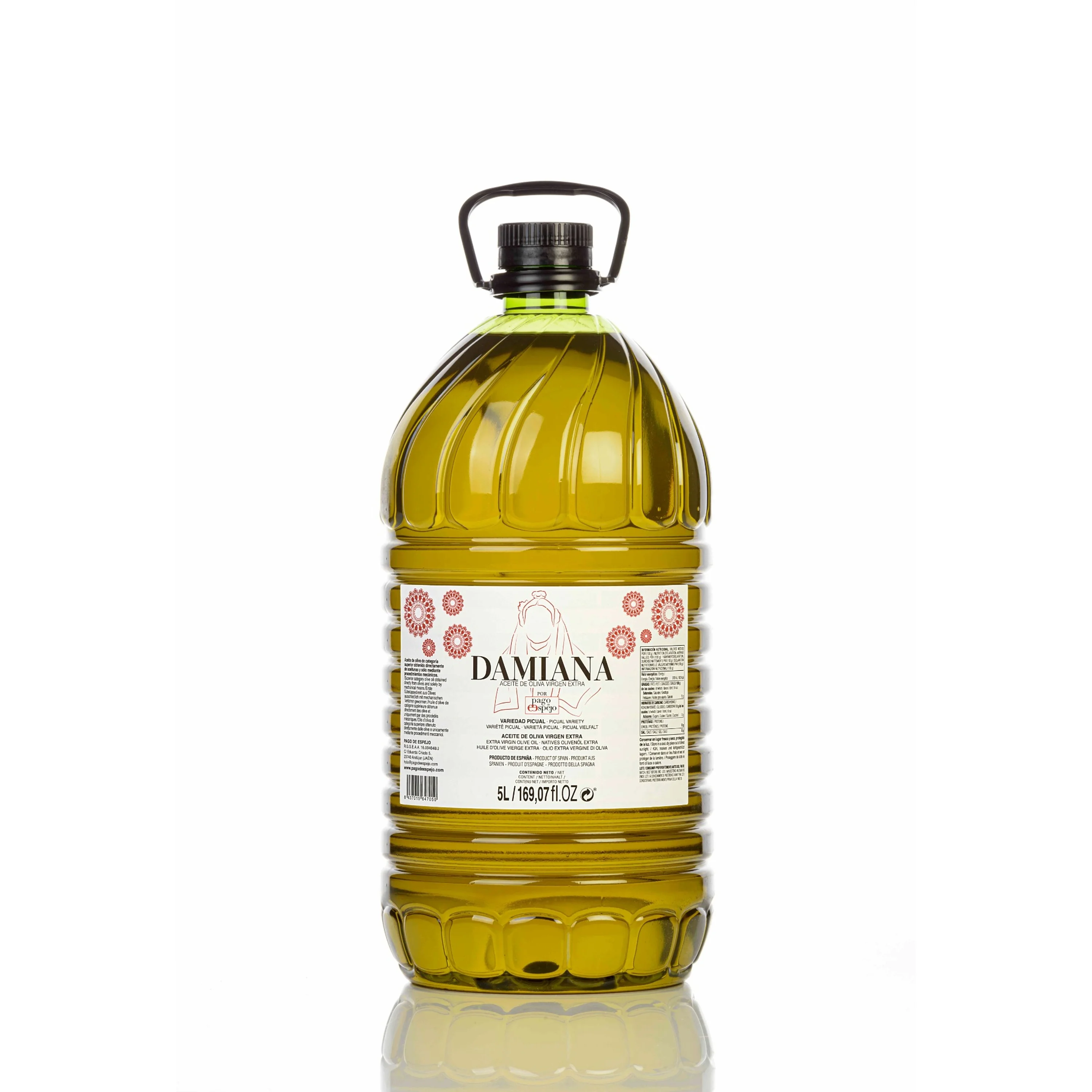 Damiana – Garrafa 5L AOVE Picual | Aceite de Oliva Virgen Extra de Jaén