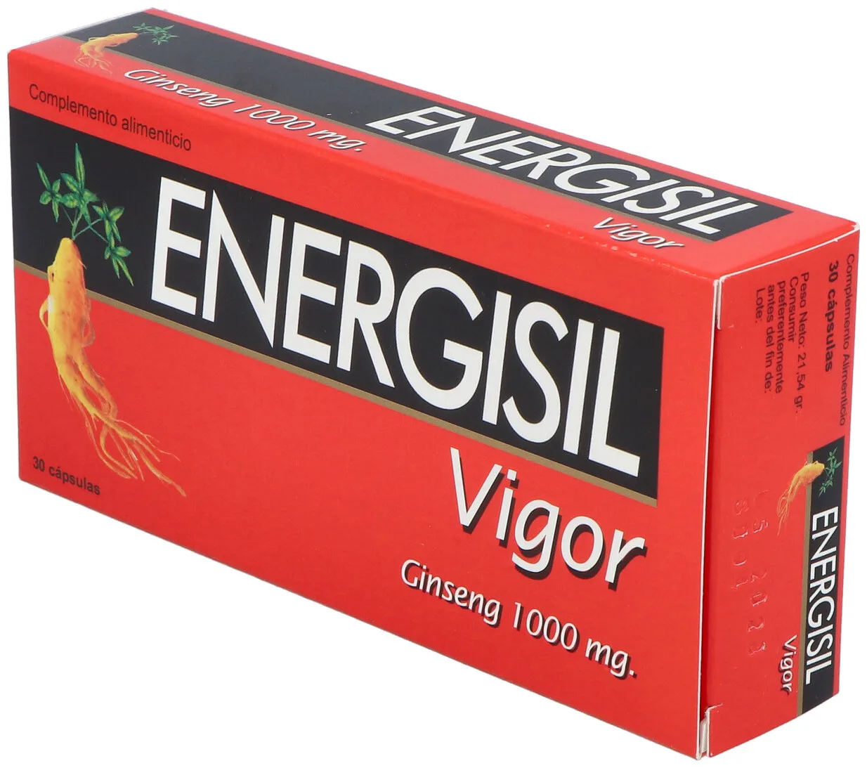 Energisile Vigor Ginseng 1000 Mg 30 Caps