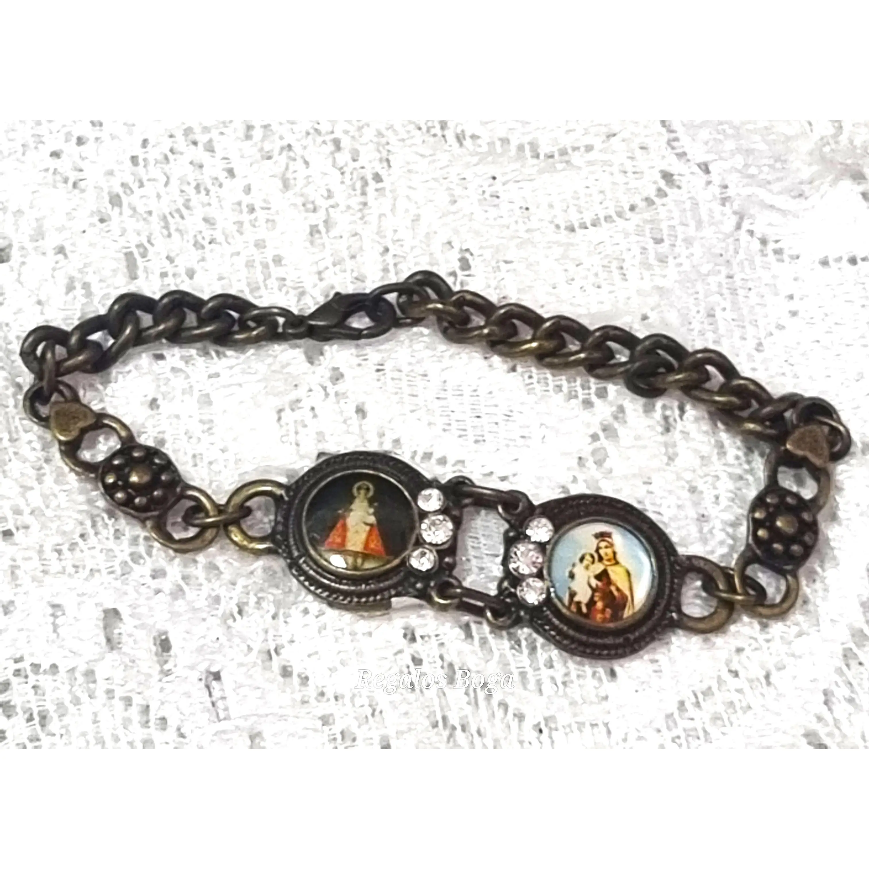 Vogue gifts-bracelet of the Virgin of Covadonga and the Virgin of Carmen