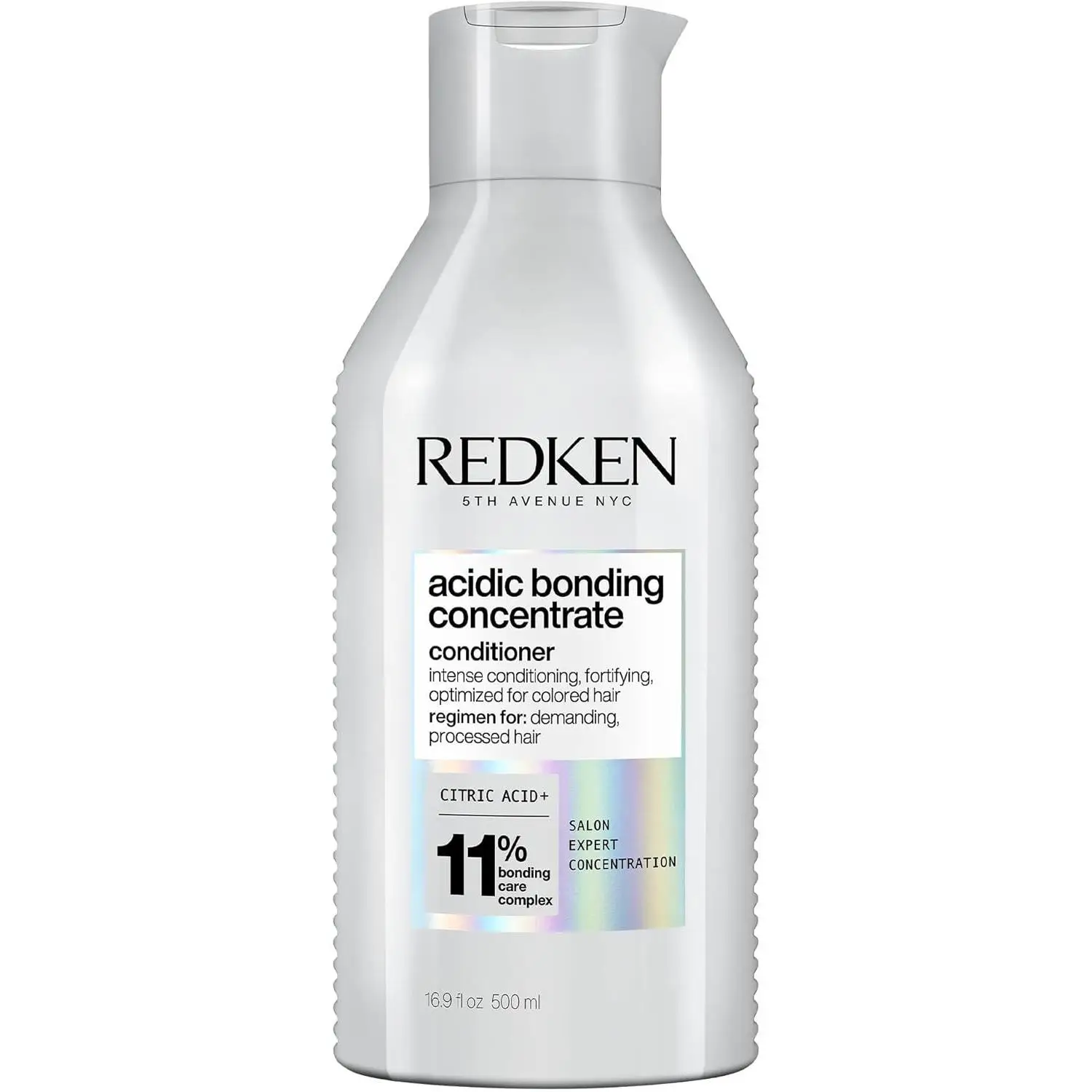 Redken acidic bonding concentrate conditioner | Sulfate-free to strengthen all hair types, 500 ml