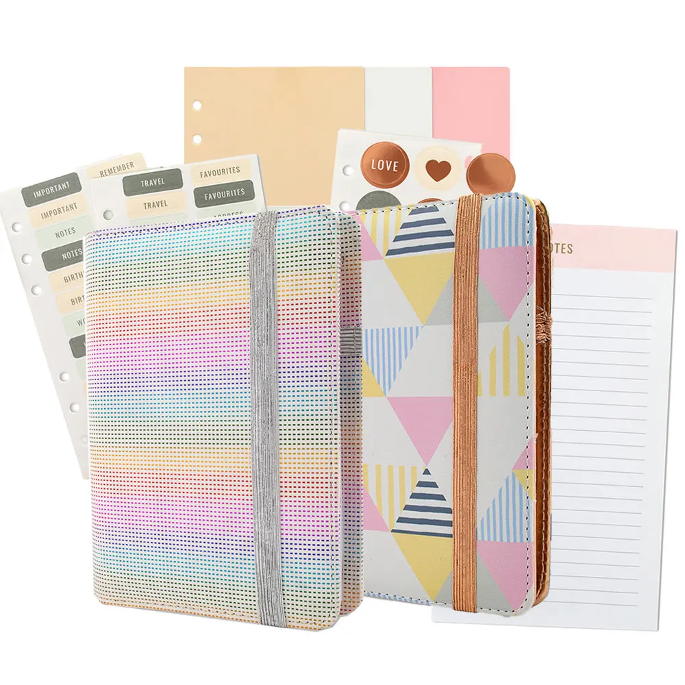 STARPLAST ORGANIZADOR DE VIDA A5 - Planificador Semanal, Mensual, Diario personalizado, Numerosas Herramientas para Cumplir tus Sueños, motivación, metas, Mejorar Hábitos, Éxito, goma elástica, acolchado, pegatinas, separador, anotaciones, bolsillos