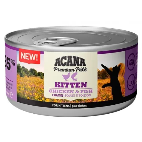 Acana Wet Kitten Chicken With Fish Gato 85 Gr