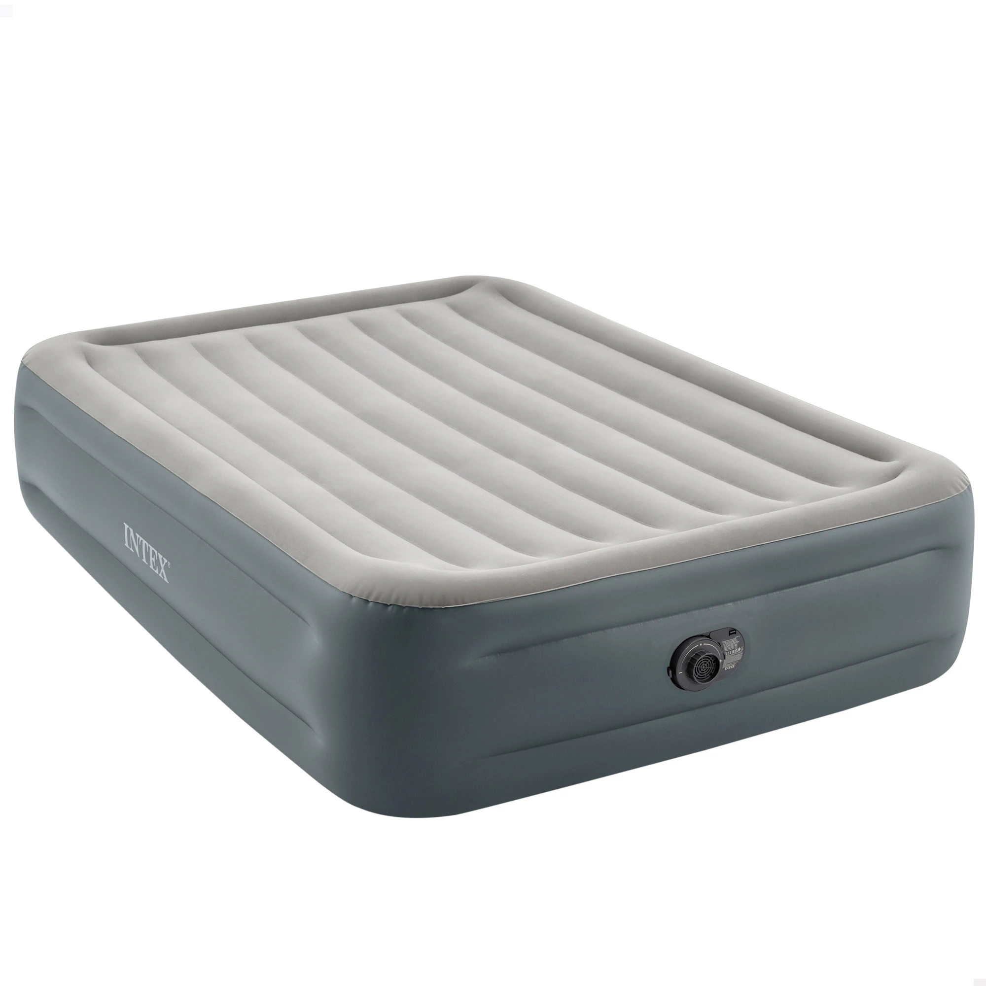 Cama de aire para 2 Essential Rest INTEX, Colchón hinchable Intex, Cama de aire doble, Colchón Intex, Colchón plegable