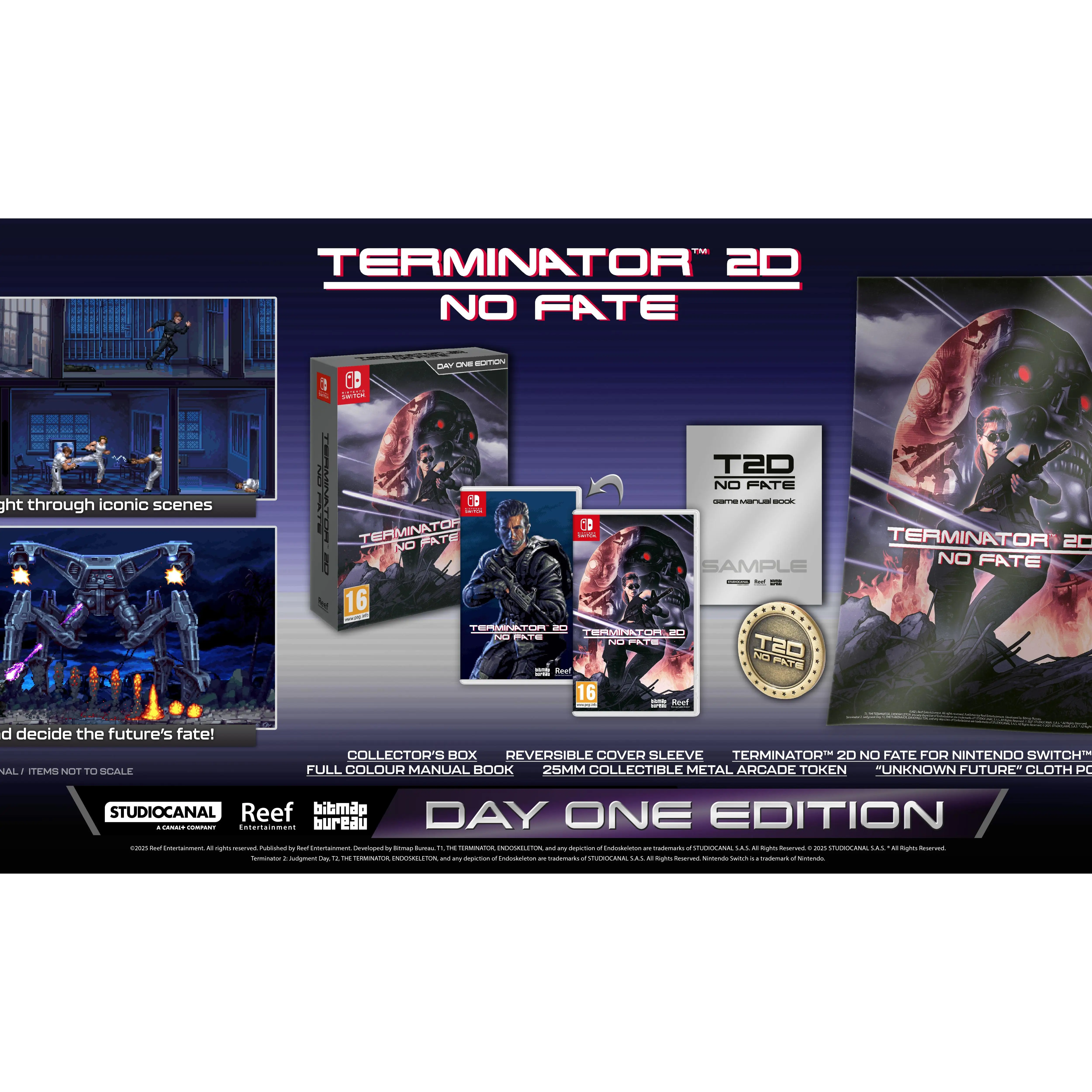Terminator 2D NO FATE Day One Edition - Switch - Nuevo Precintado - PAL España