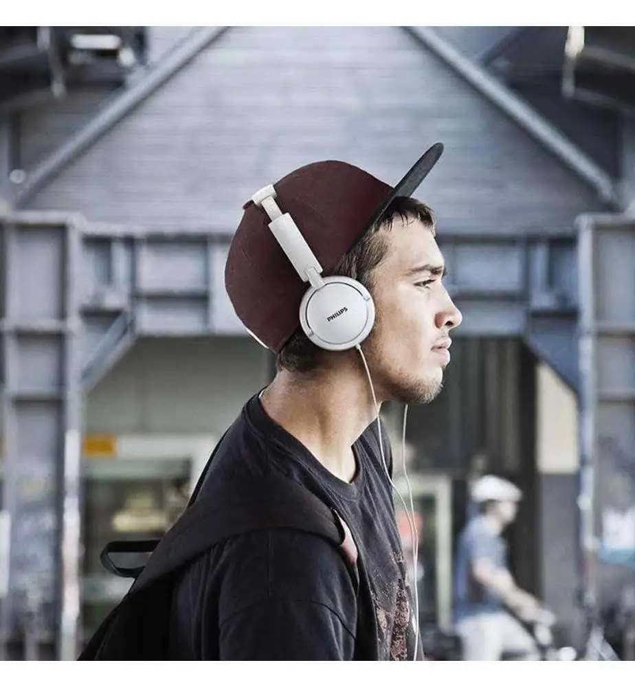 Philips shl5030wt/00 headphone and helmet wired headband white