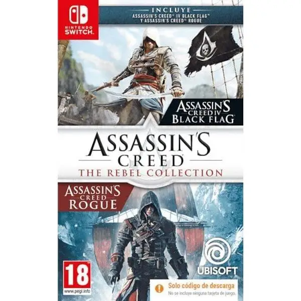 Assassins Creed The Rebel Collection (DLC) SWITCH