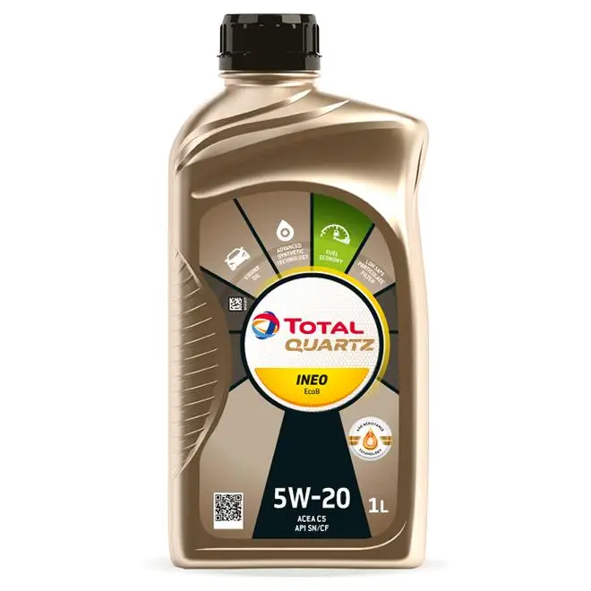 Aceite Motor Total Quartz Ineo Ecob 5W20 1L - Protección del Motor