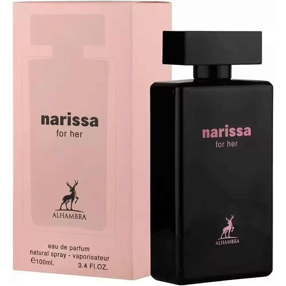 Maison Alhambra Narissa For Her - Perfume Femenino Elegante de 100 ml, Fragancia Sofisticada y Duradera