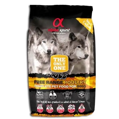 Alpha Spirit The Only One Aves De Corral Adult Perro Pienso Para Perros — oferta en AliExpress