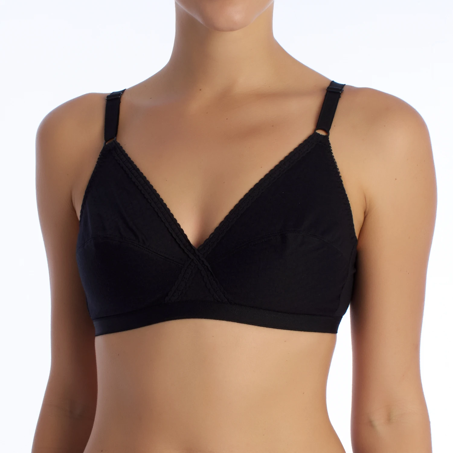 Playtex-Sujetador Clásico sin Aros P1612 para Mujer