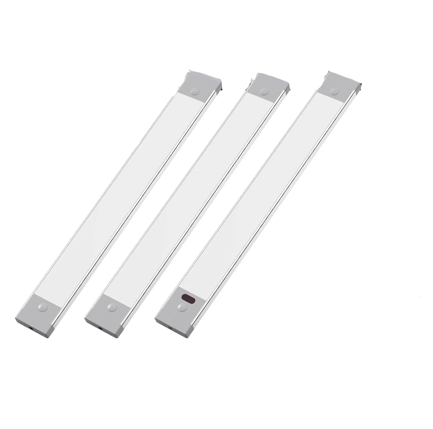 NONE Luce a LED, cucina a LED sotto il mobile con sensore touchless, luce per armadio dimmerabile 30 cm x 3 per cucina, armadio, garage, bianco freddo