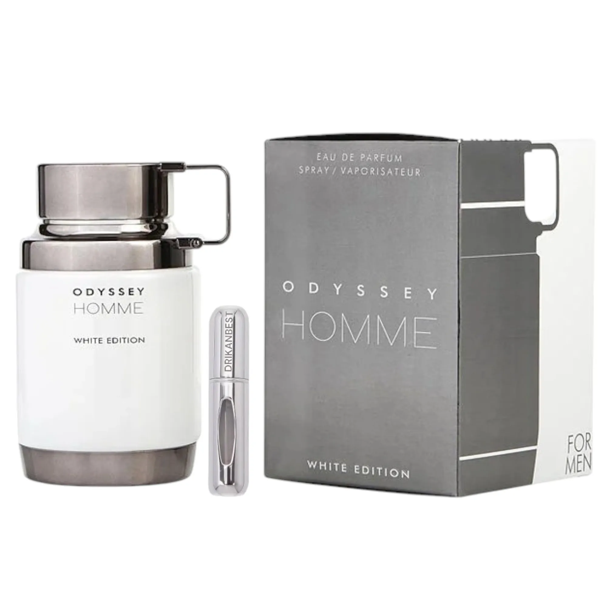 Joom Armaf Unisex Negro Odyssey Homme Eau De Parfum Edición Blanca 100Ml Spray - Imagen 6
