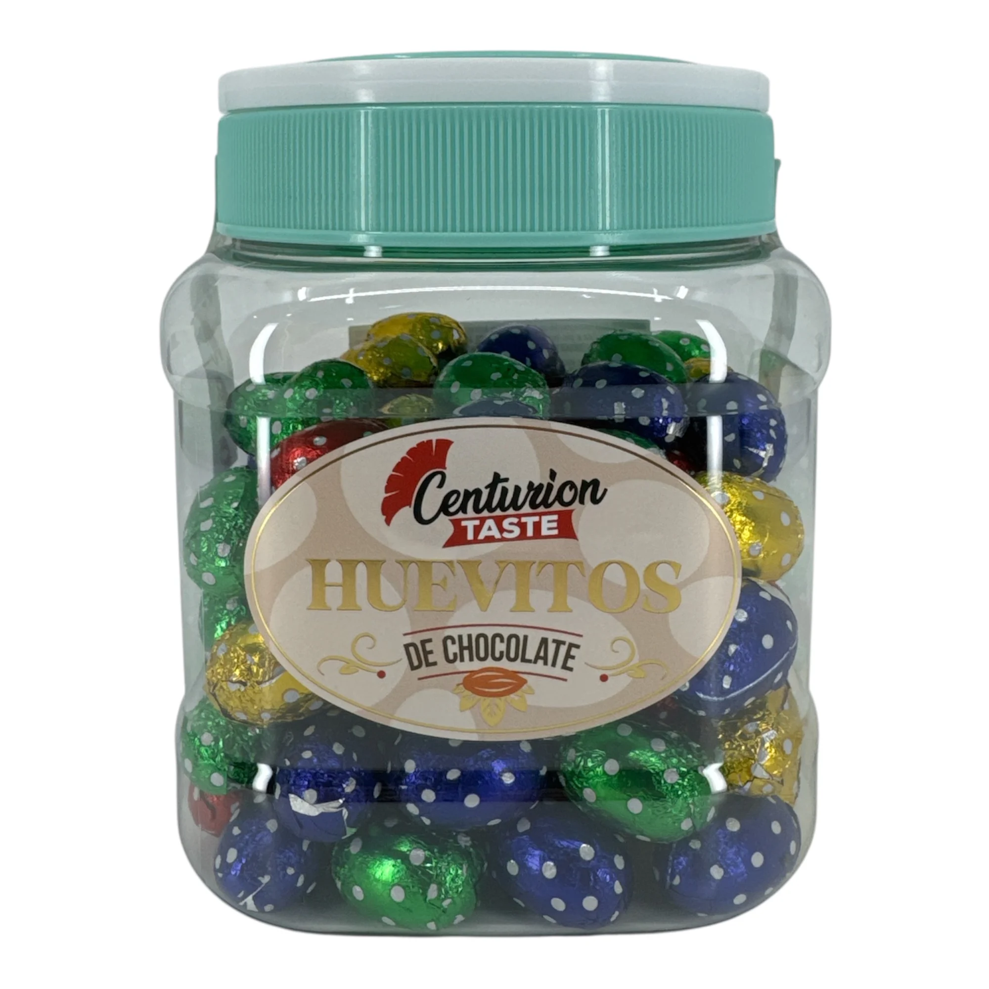 Tarro de huevos de chocolate Centurion Taste 800 gr.