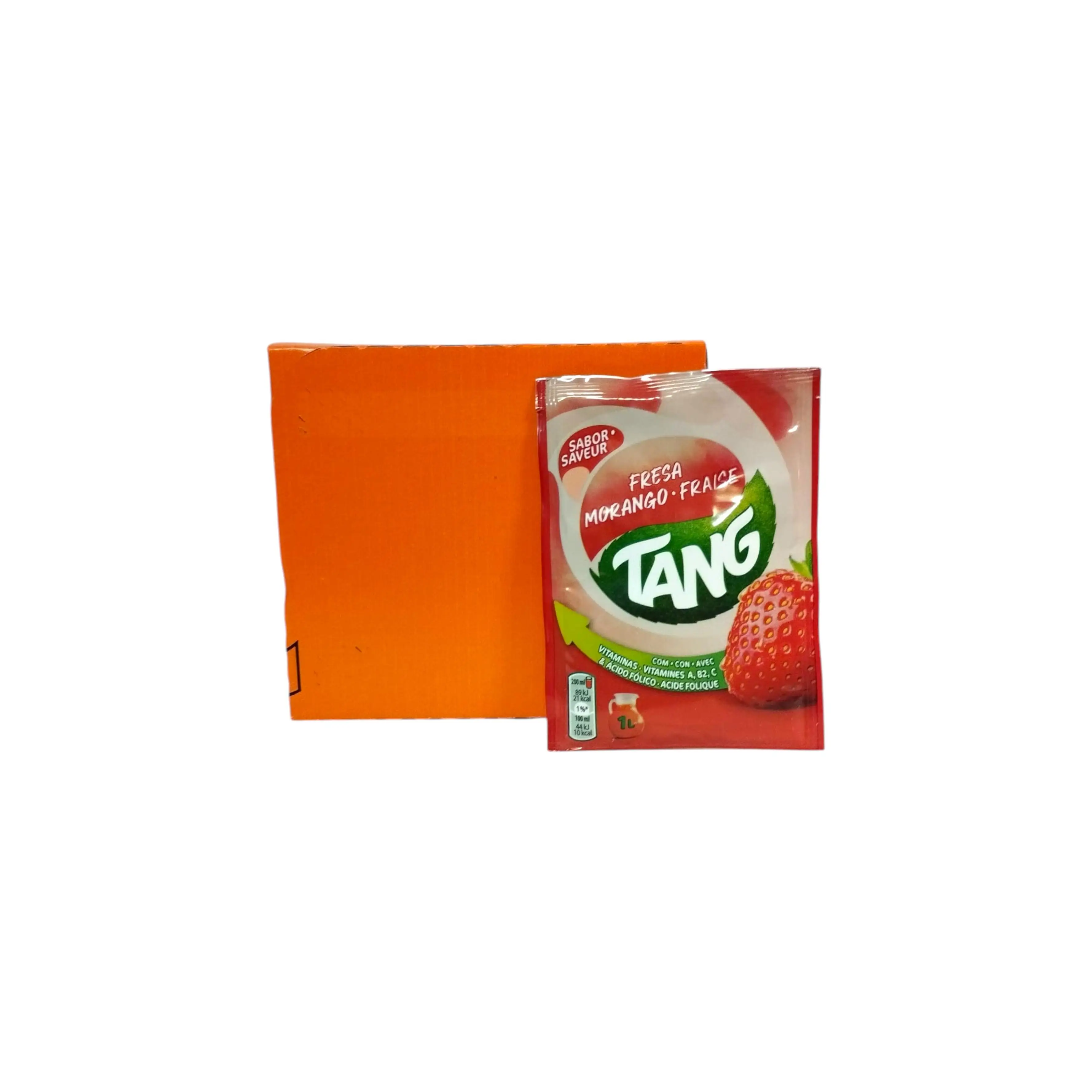 CAJA DE TANG - SABOR FRESA - TANG BEBIDA EN POLVO - 15 SOBRES