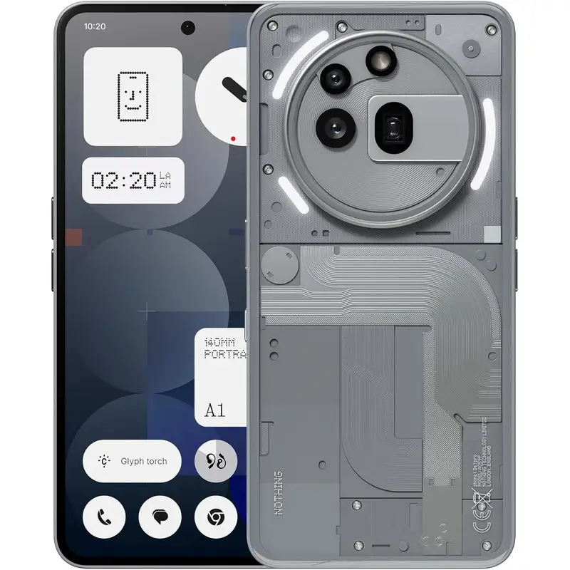 Nothing Phone (3a) Pro 12/256GB — zoom periscopico da 60x anche in video