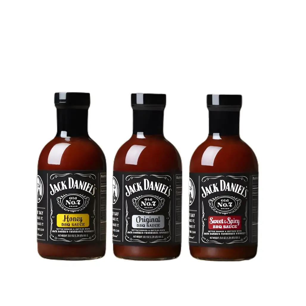 Jack Daniel's BBQ Wonderbox 553g-sauces-original-honey-sweet and spicy