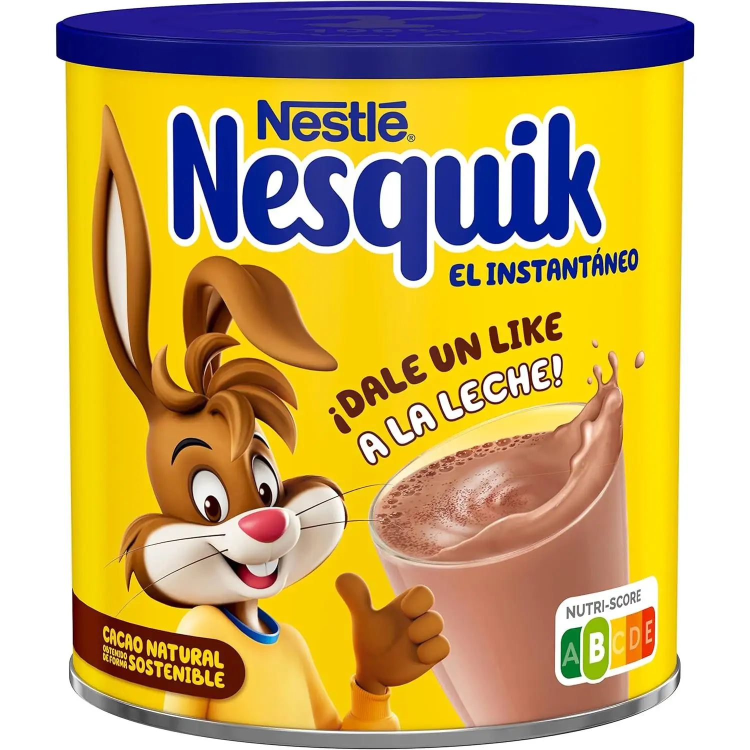 Cacao Instantáneo Soluble 700g - Sin Gluten - Preparado Alimenticio para Leche Caliente o Fría Nesquik