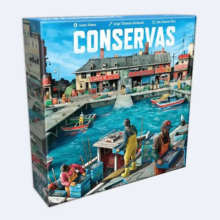 Conservas, juego de mesa en solitario de estrategia en Español, Para un jugador, Salt and Peppers Games