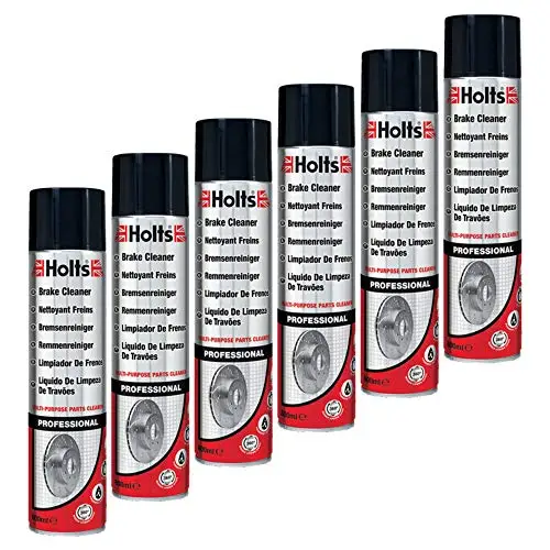 Holts 6 botes de limpiador de frenos 600ML