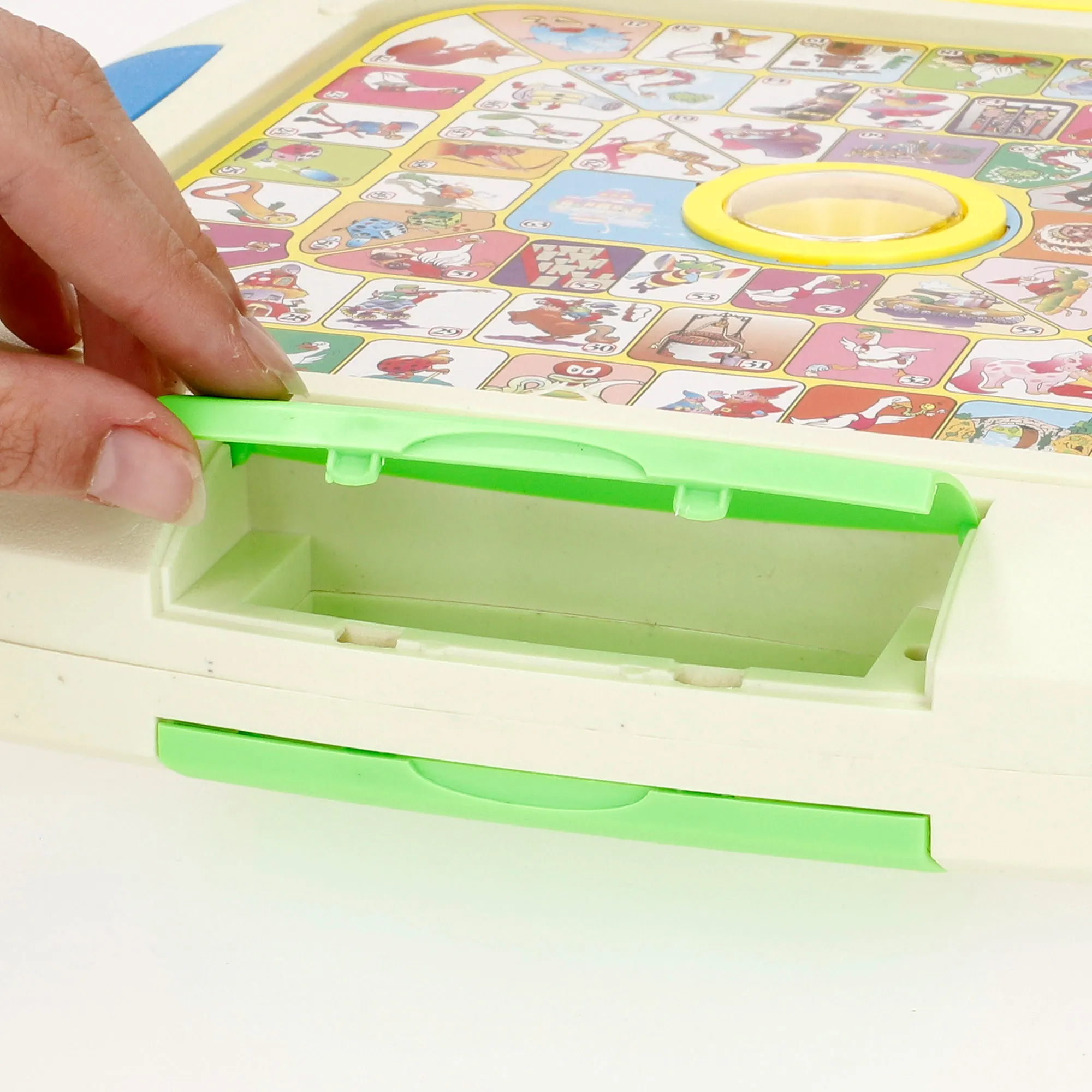 Colorbaby - Set of 3 Classic Board Games, including Parchís, Oca, and Electronic Bingo, perfect for 2 or more players, compact with storage compartments, educational fun for children aged 5 and up, ideal for family entertainment. #8