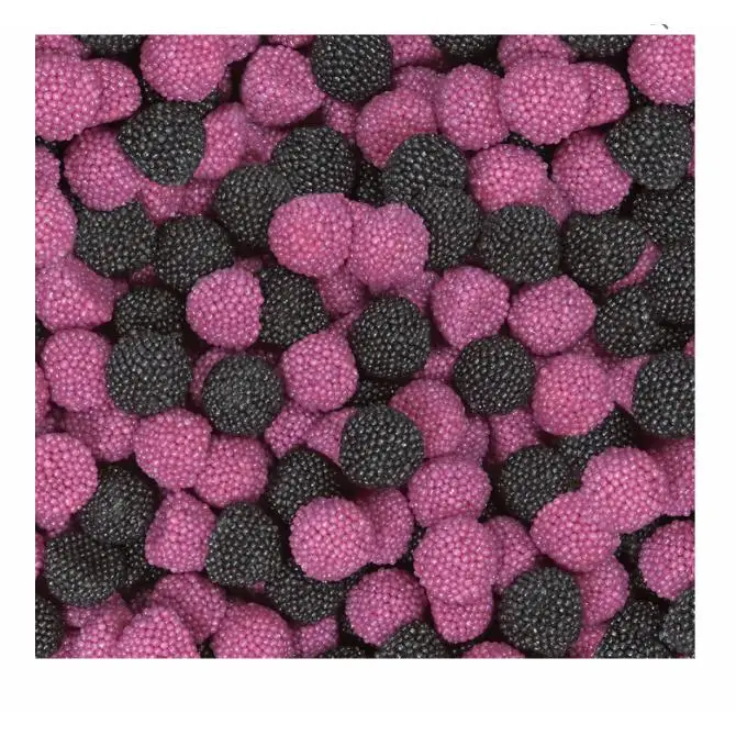 HARIBO BERRIES MORAS 1KG Saborea las clásicas BERRIES, los caramelos de goma con intenso sabor a moras y frambuesa. Sabor de Haribo TOP original calidad de confianza
