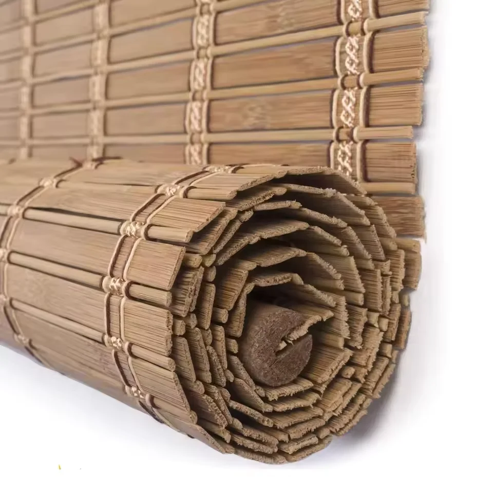 Persiana Enrollable Bambú Natural,Estor de bambú,Toldo Vertical,Balcón Privacidad Cortinas,Cortina Opacas,para Puertas/Ventanas/Balcones,Personalizable