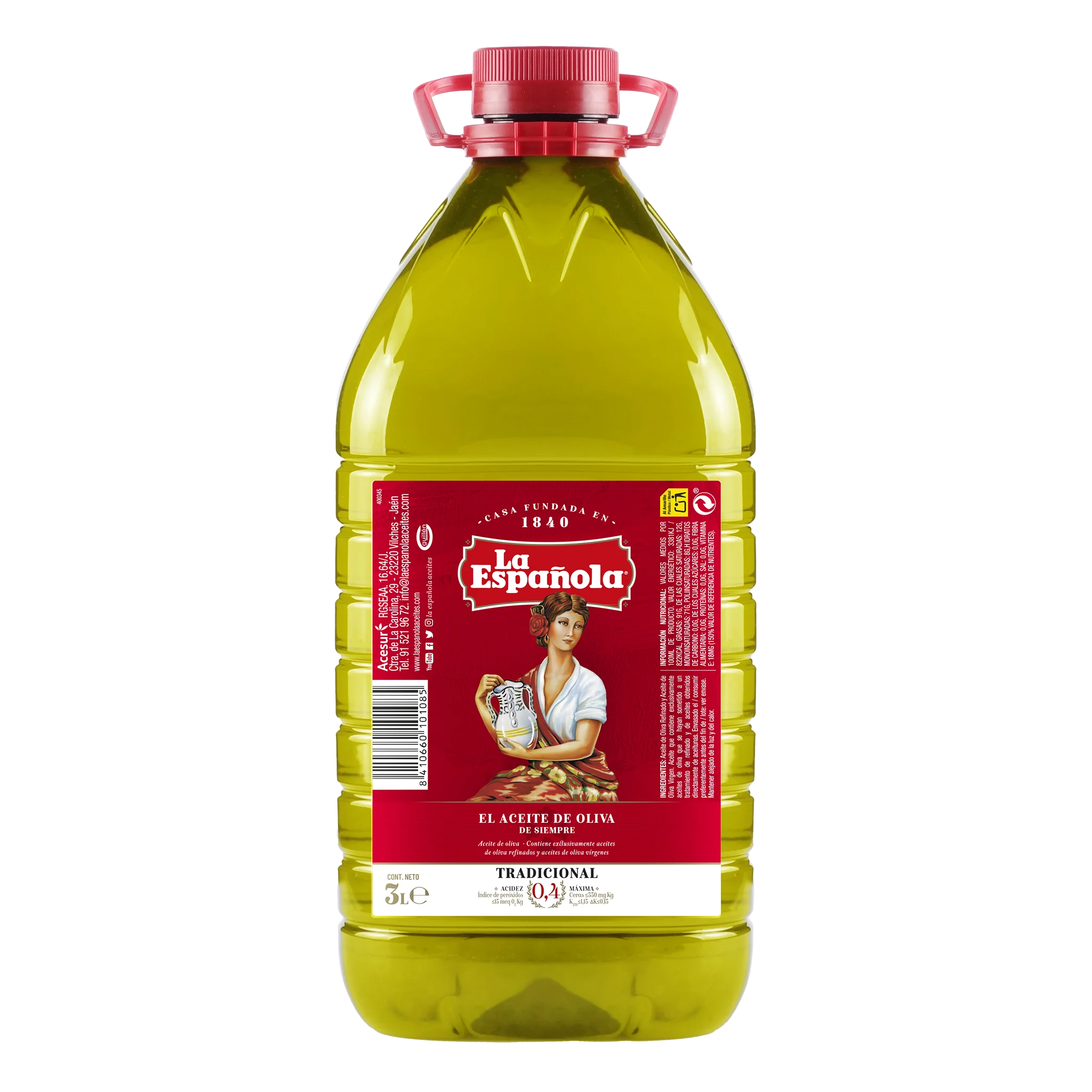 La Española - Aceite de Oliva Suave 0,4 3L