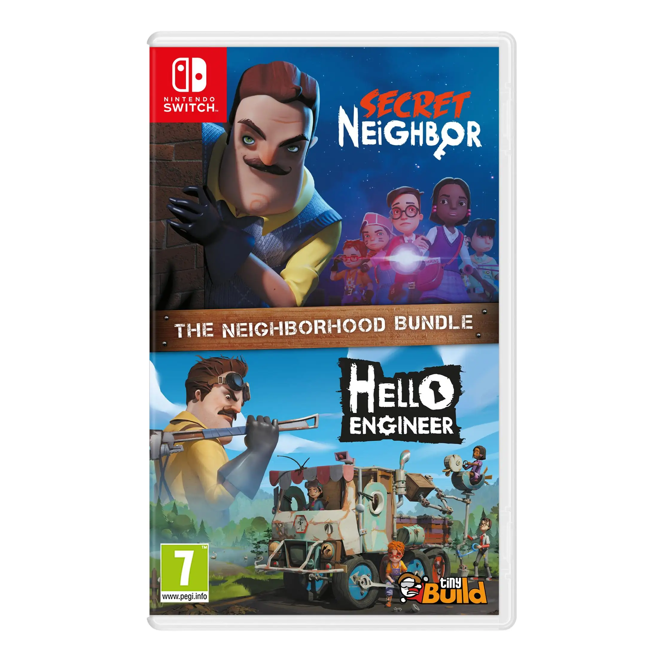 Secret Neighbor + Hello Engineer The Neighborhood Bundle - Switch - Nuevo Precintado - PAL España - Meridiem