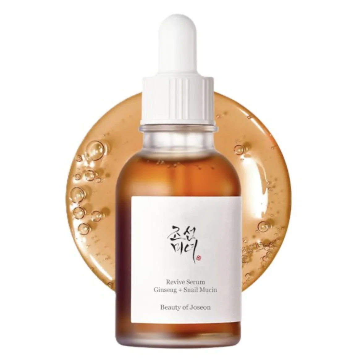 Beauty of Joseon - Sérum facial Revive con Ginseng y Mucina de Caracol, textura ligera y rápida absorción, para piel madura, seca o apagada, 60 ml