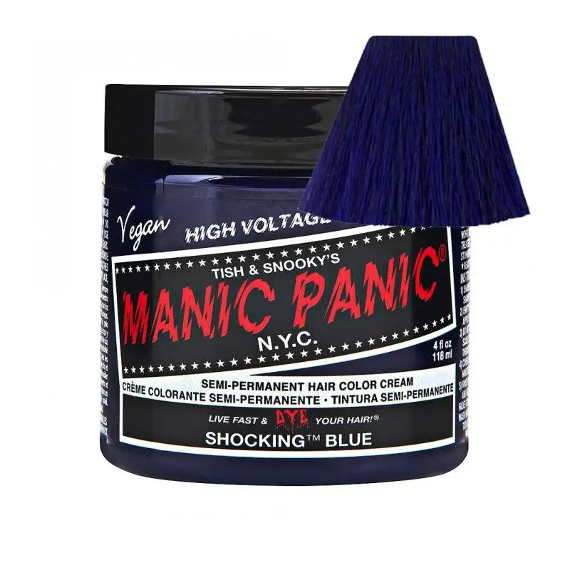 Tinte Semipermanente Classic 118ml: Shocking Blue - Manic Panic