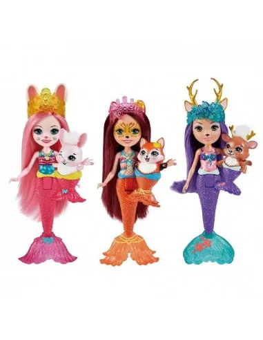 ENCHANTIMALS PACK 3 mermaids MATTEL root ages 3 to 6 years old all toys characters ENCHANTIMALS