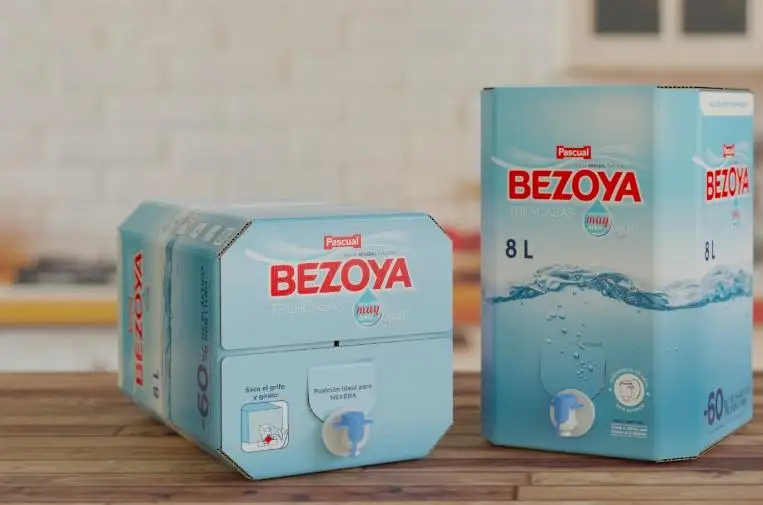 Bezoya Natural Mineral water with tap dispenser, 8L (2 Pack) Total 16 litres