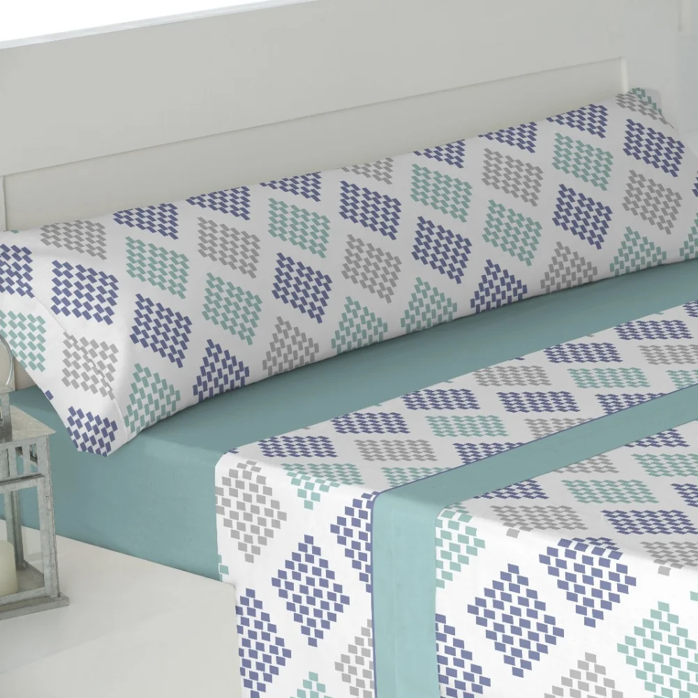 Kytzias - Coralina Sheet Set. Winter Sheets. 3-Piece Bedding Model to Choose. Extra Soft and Thermal Winter Sheets. Modern Print. Thermal Sheets for Winter Bed 90, 105, 135 and 150 Cm.