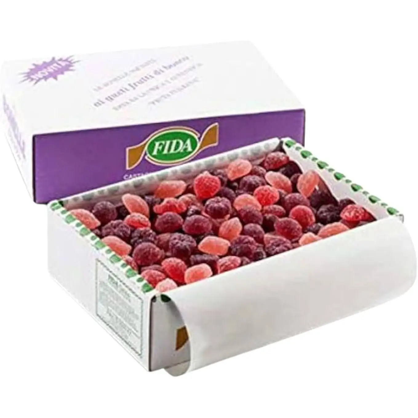 Fruta Italiana Natural Frutas del Bosque - Caja 3 Kg - Fruta Italiana FIDA - Fruta Italiana Frutas del Bosque - Sin Gluten - Veganas
