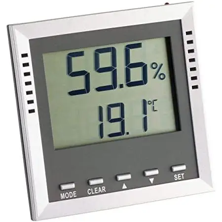 Tfa-dostmann TFA 30.5010 Klima Guard - Termómetro / Higrómetro Digital para Instrumentos de Temperatura y Humedad