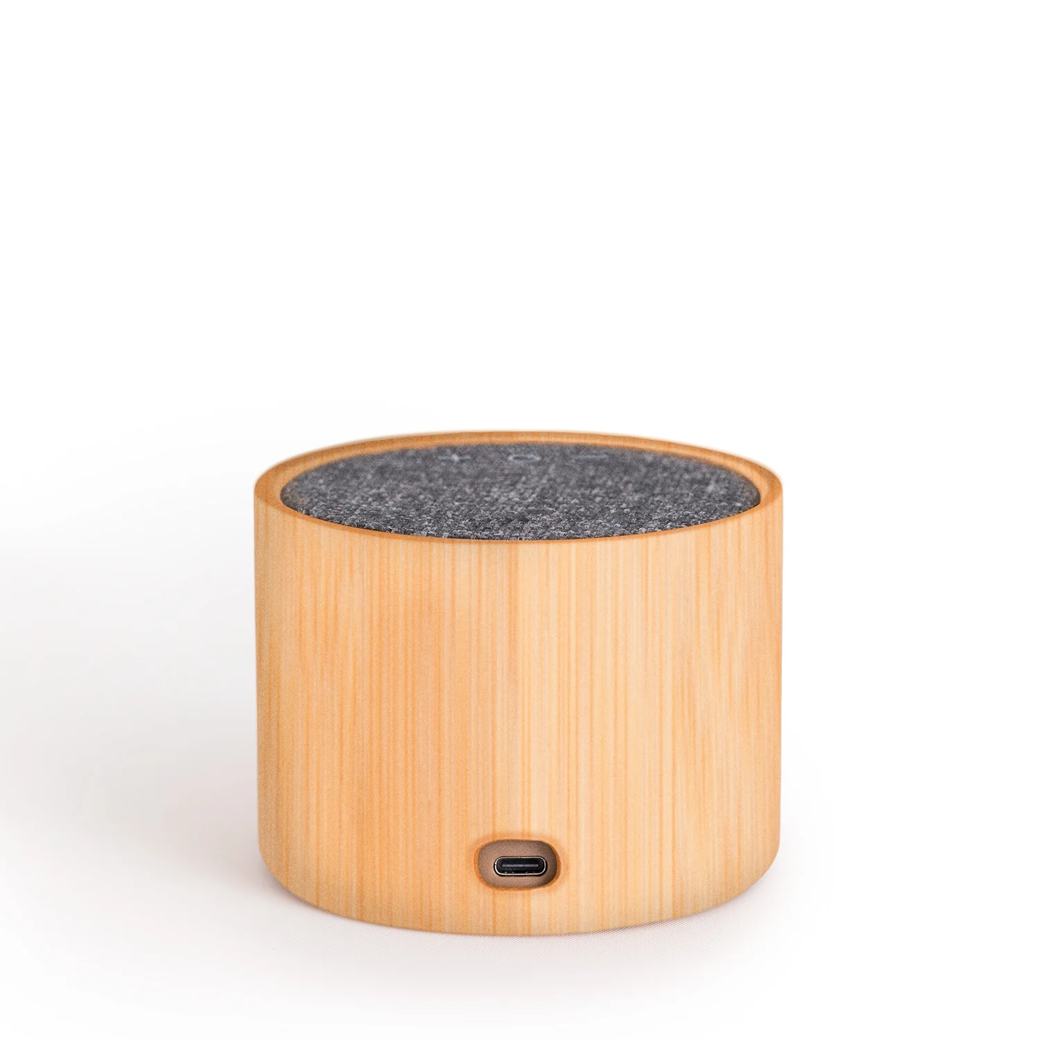 Create - bamboo bluetooth speaker, usb/jack fast charging, 5w and 900 mah battery - speaker mini bamboo