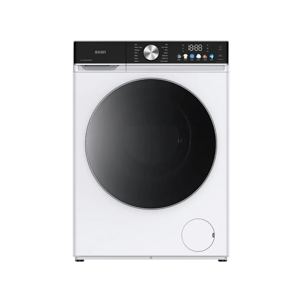Lavadora carga frontal Svan SL12401AIDVB 12kg 1400 rpm A blanco 59,8 cm