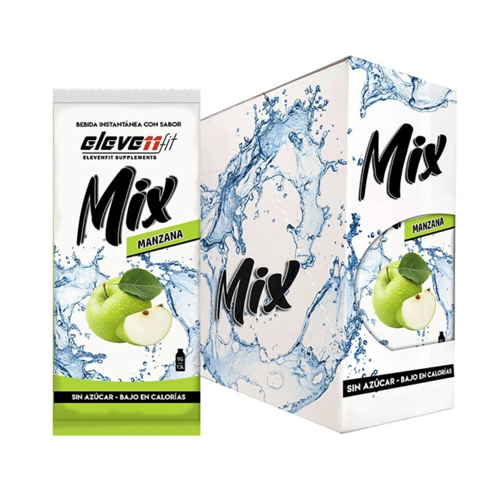 Bebidas Mix - 12 unid. x 9 gr, Refresco en Polvo Libre de Azúcares, Sabores Disponibles