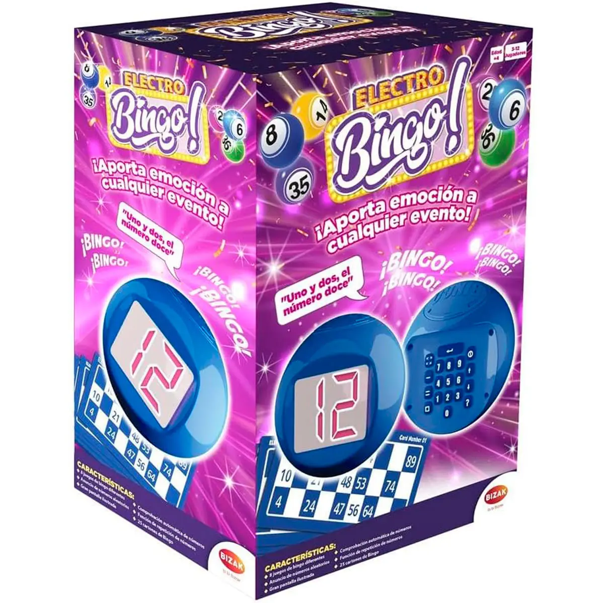 Bizak Juego De Mesa Electrobingo - Imagen 3