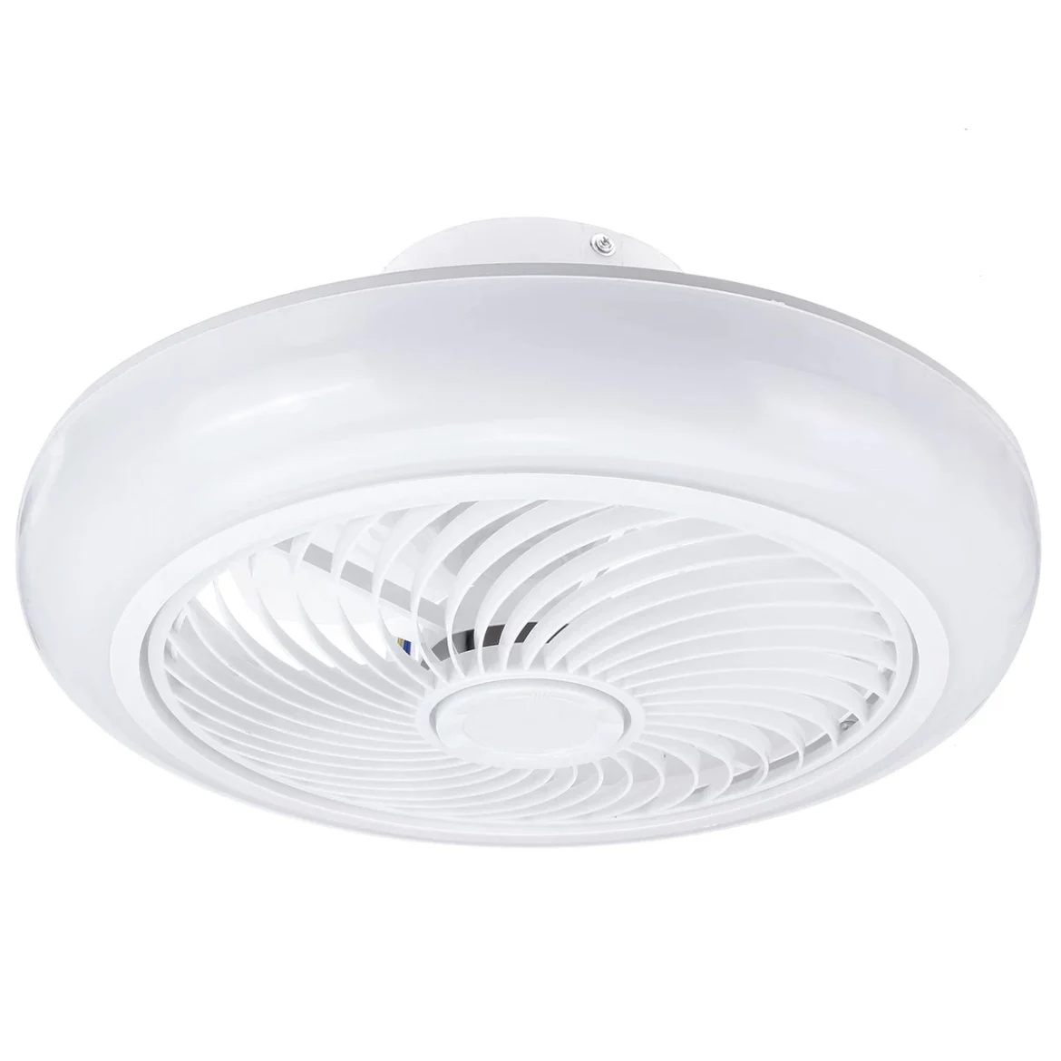 Ventilatore da soffitto Mykonos 72W LED con motore DC e tre toni luminosi 3000K-4000K-6000K - BEL AIR HOME