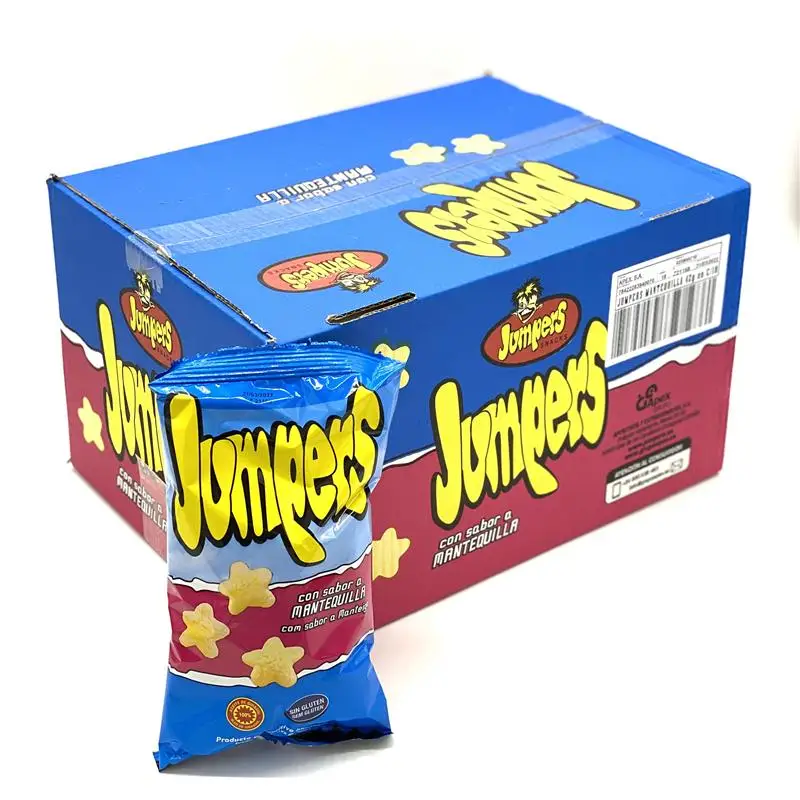 Apex Jumpers Butter 42g Infant Corn Snack Most Famous Just Need Presentation Box 24 PCs with PVP 0.5E Marked